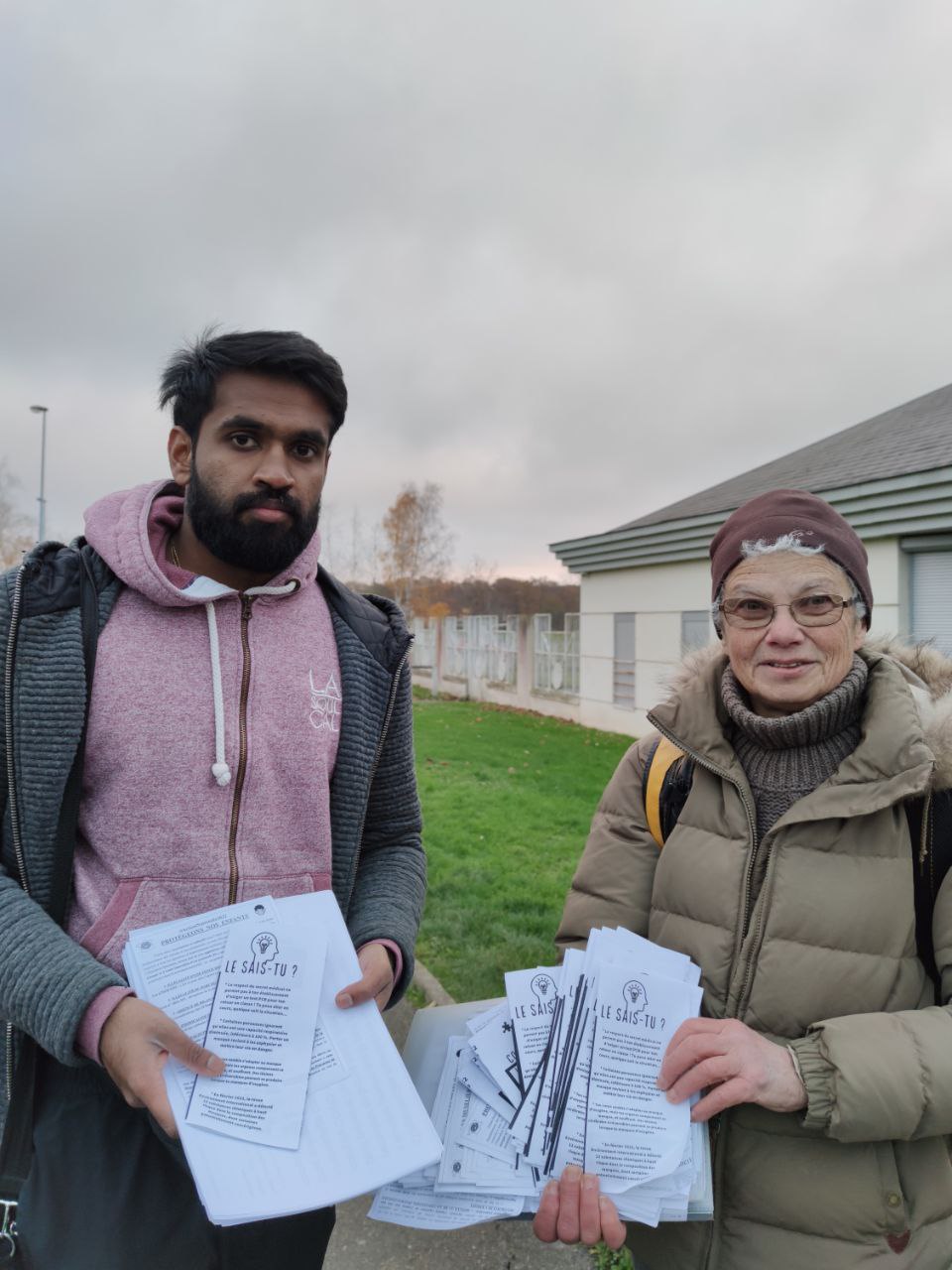 Tractage pour l’Action Nationale 2022 à Rambouillet