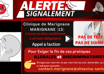 Tests Alertes Signalements Hôpitaux