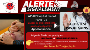 Signalements Tests Hôpitaux Paris