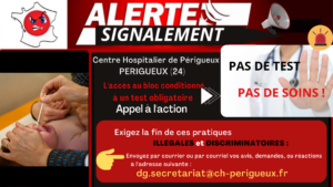 Signalements Tests Hôpitaux Nouvelle Aquitaine