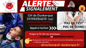 Signalements Tests Hôpitaux Haut De France