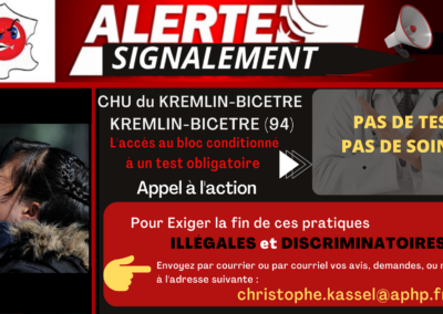 Test Alertes Hôpitaux Paris Ile De France