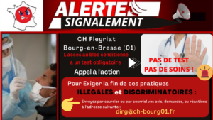 Alertes Signalements Tests Hôpitaux Auvergne Rhône-Alpes