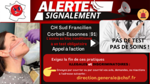 Signalement Test Hôpitaux Ile De France
