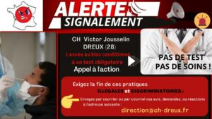 Alertes Signalements Tests Hôpitaux Centre Val de Loire