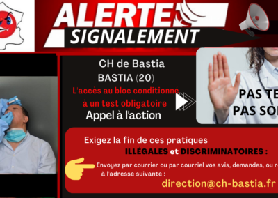 Signalement Test Hôpitaux Corse