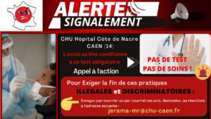 Alertes Signalements Tests Hôpitaux NORMANDIE