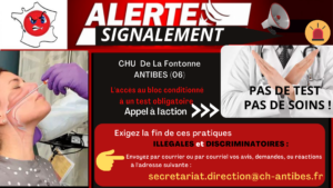 Alertes Signalements Tests Hôpitaux Provence Alpes Côte d'Azur