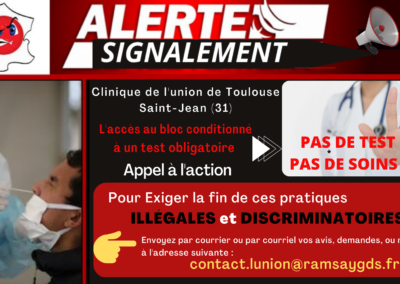 Signalement Test Hôpitaux Occitanie