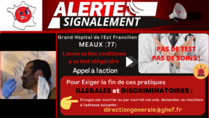 Alertes Signalements Tests Hôpitaux ÏLE DE FRANCE