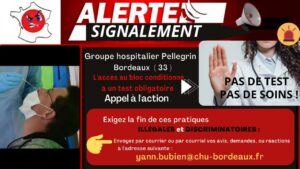 Alertes Signalements Tests Hôpitaux NOUVELLE AQUITAINE