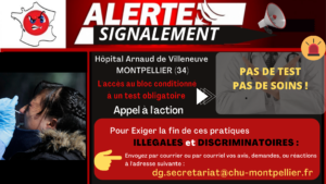 Alertes Signalements Tests Hôpitaux Occitanie