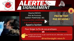 Alertes Signalements Tests Hôpitaux PARIS ILE DE FRANCE