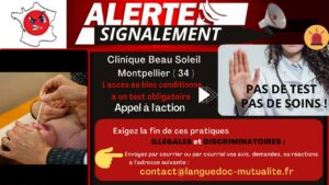 Alertes Signalements Test Hôpitaux OCCITANIE