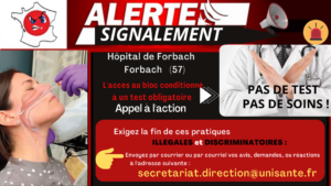 Signalement Test Hôpitaux Grand Est