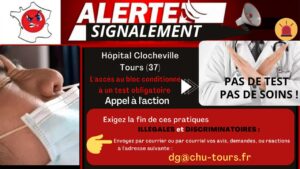 Alertes Signalements Tests Hôpitaux CENTRE VAL DE LOIRE
