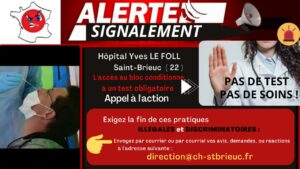 Alertes Signalements Test Hôpitaux BRETAGNE