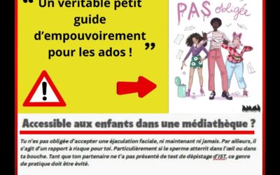 Signalement lecture jeunesse : focus sur le livre « tu n’es pas obligée »