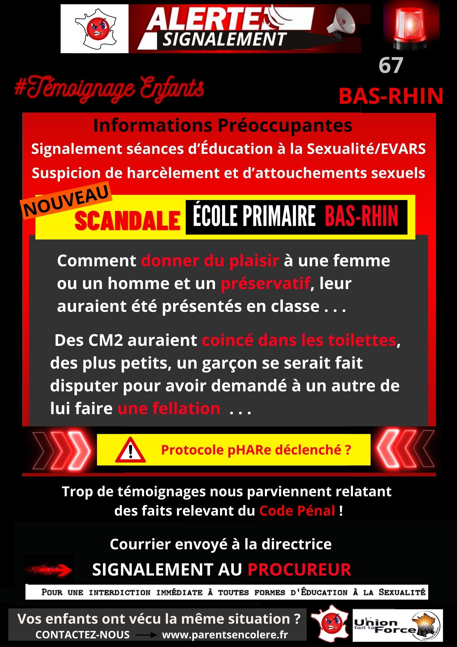 Alerte signalement