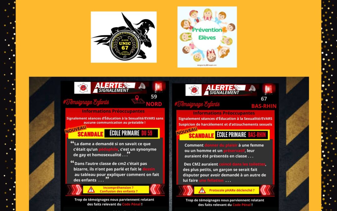 E-V-A-R-S : suite à nos alertes, des collectifs et associations interpellent également les établissements
