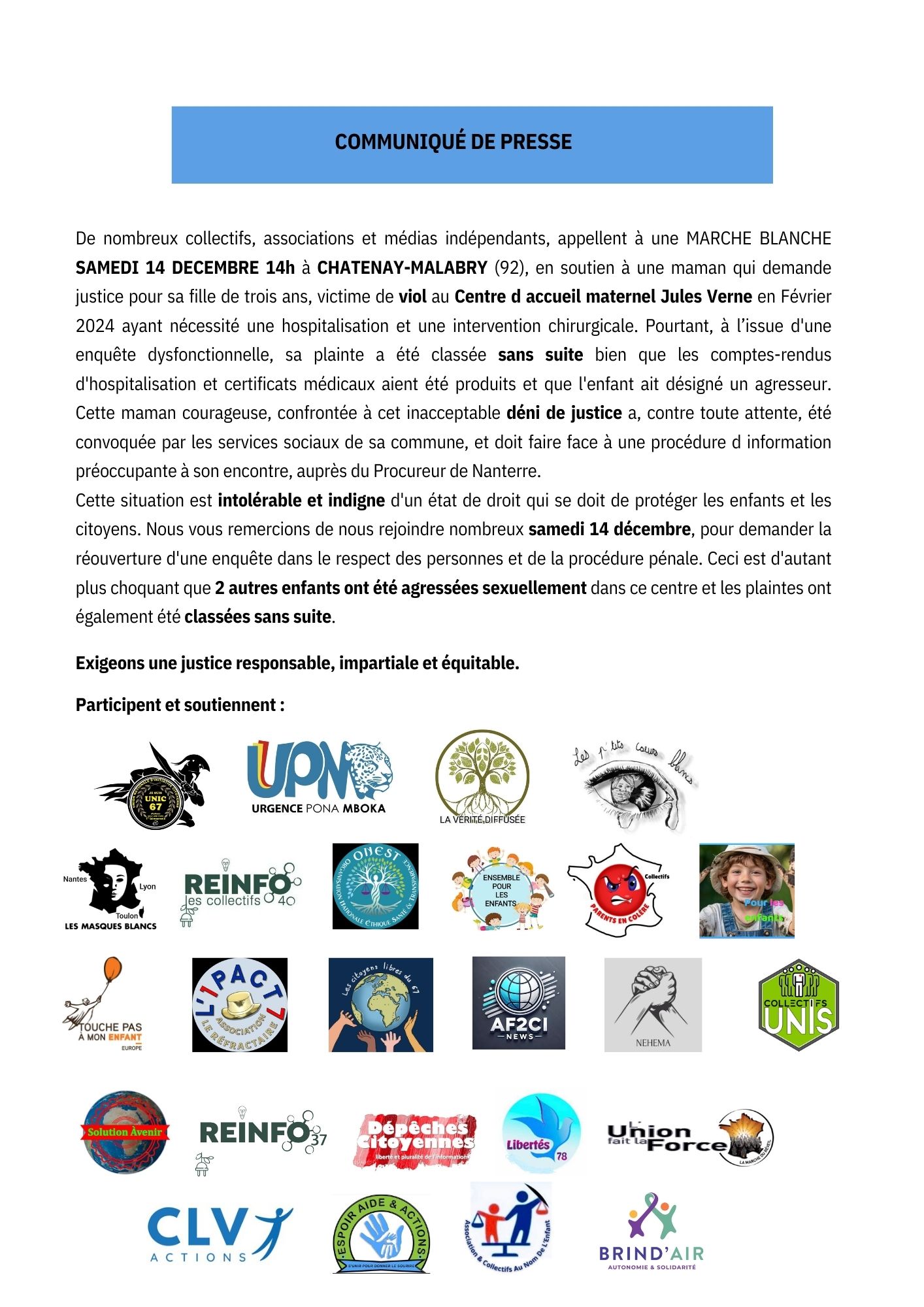 Communiqué de presse Marche Blanche Châtenay-Malabry (2)