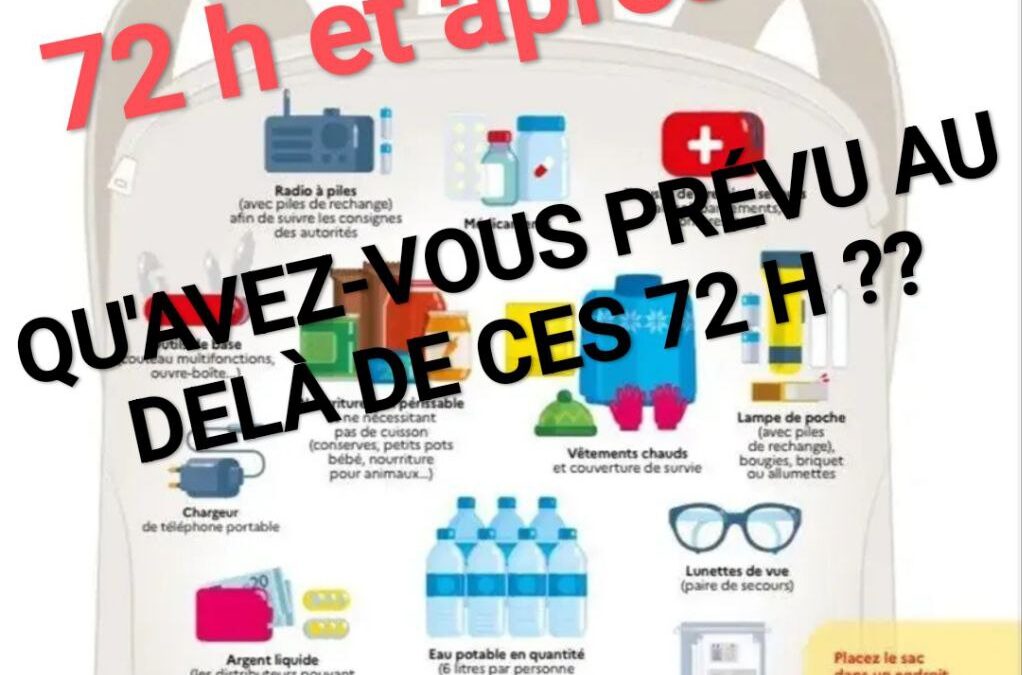 Peur sur la France : Responsabilité de l’Etat après les 72H du kit de survie, que fait-on après Mr Macron ?  Plan d’urgence nationale, mesures prévues, accompagnement des maires ?