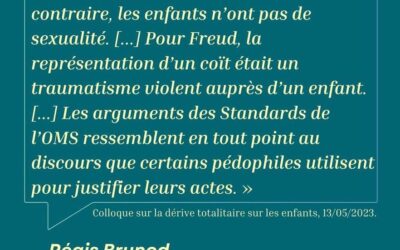 Un jour = Un post #19 « Parler de sexualité à un enfant, c’est le rendre inéducable » Sigmund Freud