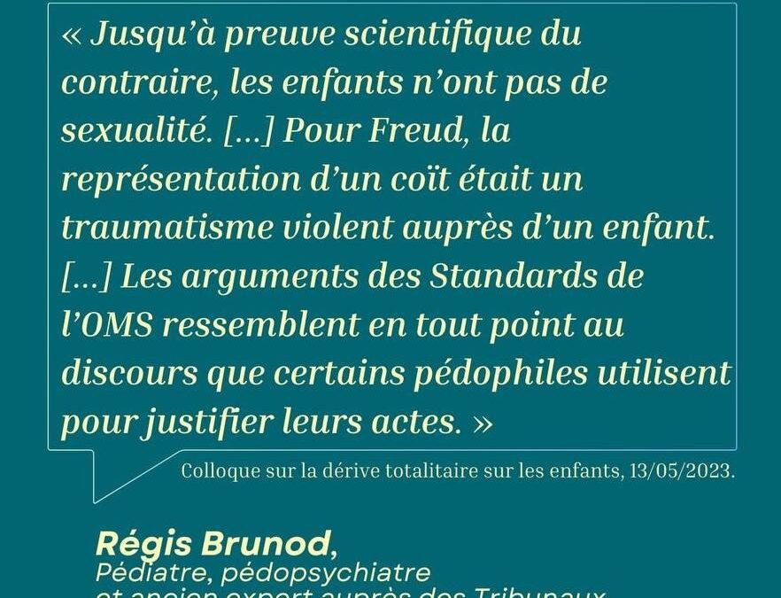Regis Brunod et l'enfant