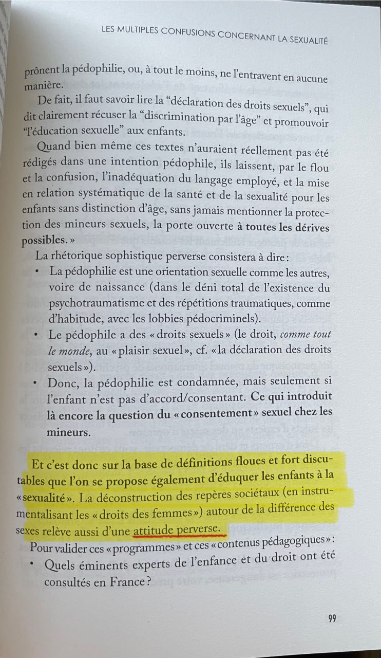 Le sexe n'est pas un jeu d'enfants et l'evars ... relève d'une attitude perverse Le sexe n'est pas un jeu d'enfants et l'evars ... relève d'une attitude perverse